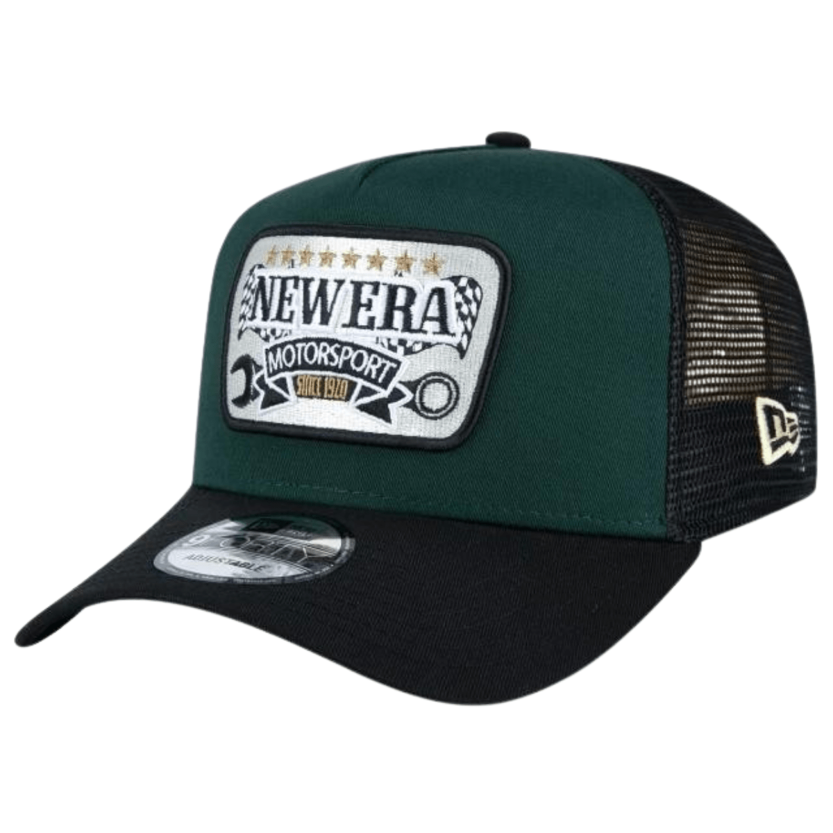 Bone new era trucker discount