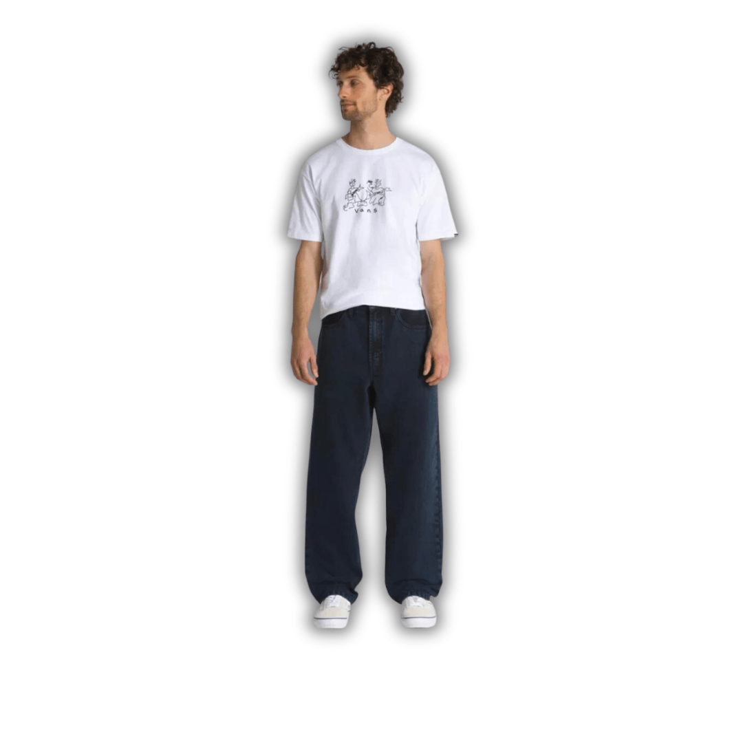 Check-5 Baggy Denim Pants