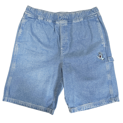 Bermuda Santa Cruz Jeans Painters Short Jeans Claro