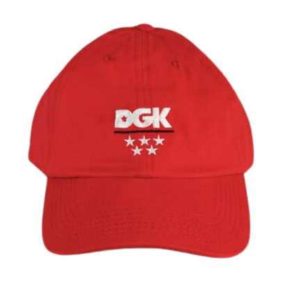 Boné DGK Liberty Dad Hat Strap Vermelho