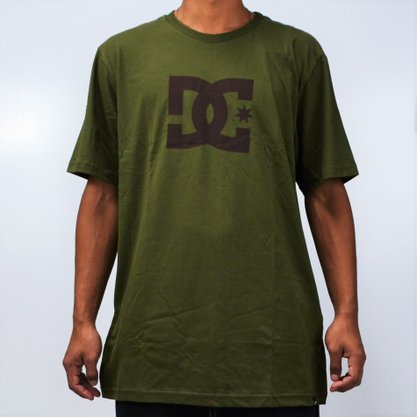 Camiseta DC Shoes Star Color Verde Militar