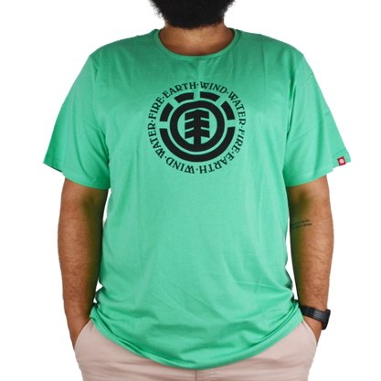 Camiseta Element Seal Big Verde Claro