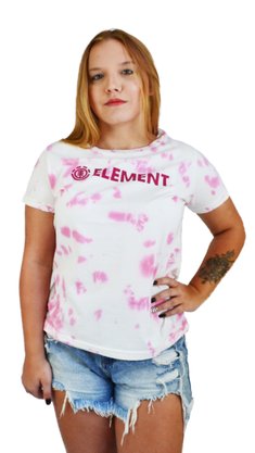 Camiseta Element Tie Dye Blazin Rosa