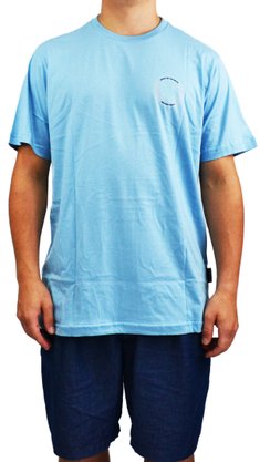 Camiseta Independent FTS Skull Azul Claro