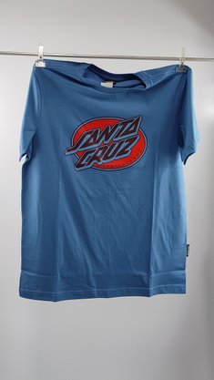 Camiseta Santa Cruz Lined Oval Azul Indigo