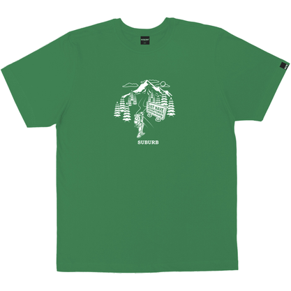 Camiseta Suburb Montain Verde