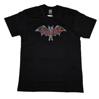 Camiseta Thrasher Bat Logo Preto