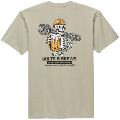 Camiseta Vans Wrenched SS Elm Verde Oliva 