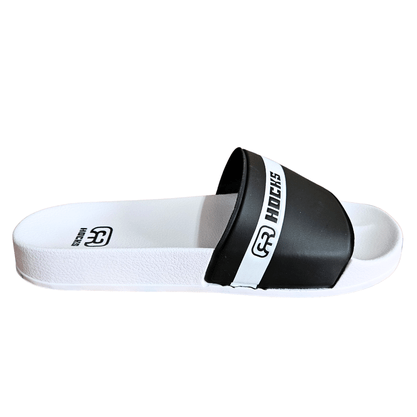 Chinelo Hocks Slide Faixa Petitpoa Preto/Branco