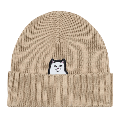 Gorro RipNDip Lord Nermal Waffle Knit Caqui