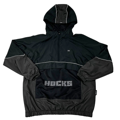 Jaqueta Hocks Anarok Sinal Quebra Vento Preto/Chumbo