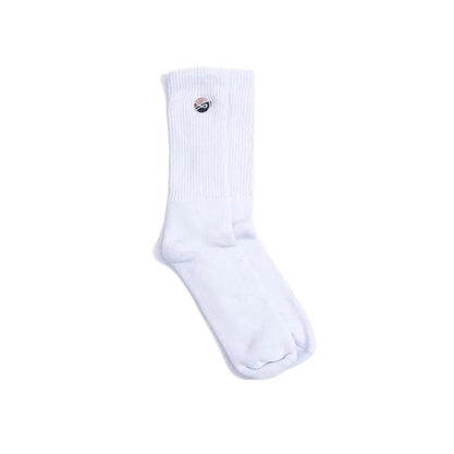 Meia Öus Baska Cano Alto Branco