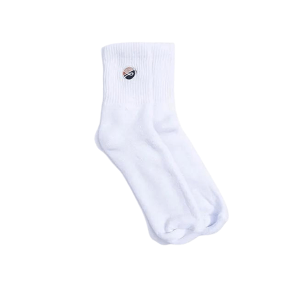 Meia Öus Baska Cano Médio Branco