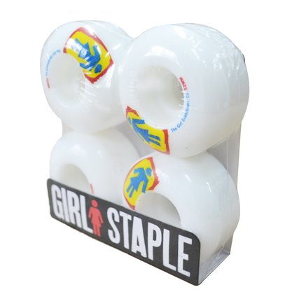 Roda Girl The Girl Skateboard Co. 52mm Branco