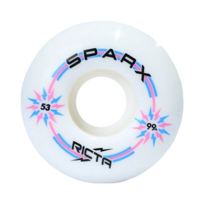 Roda Ricta Sparx 99A 53mm Branco/Rosa
