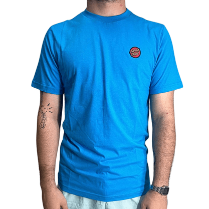 Santa Cruz Camiseta Classic Dot Chest Azul 