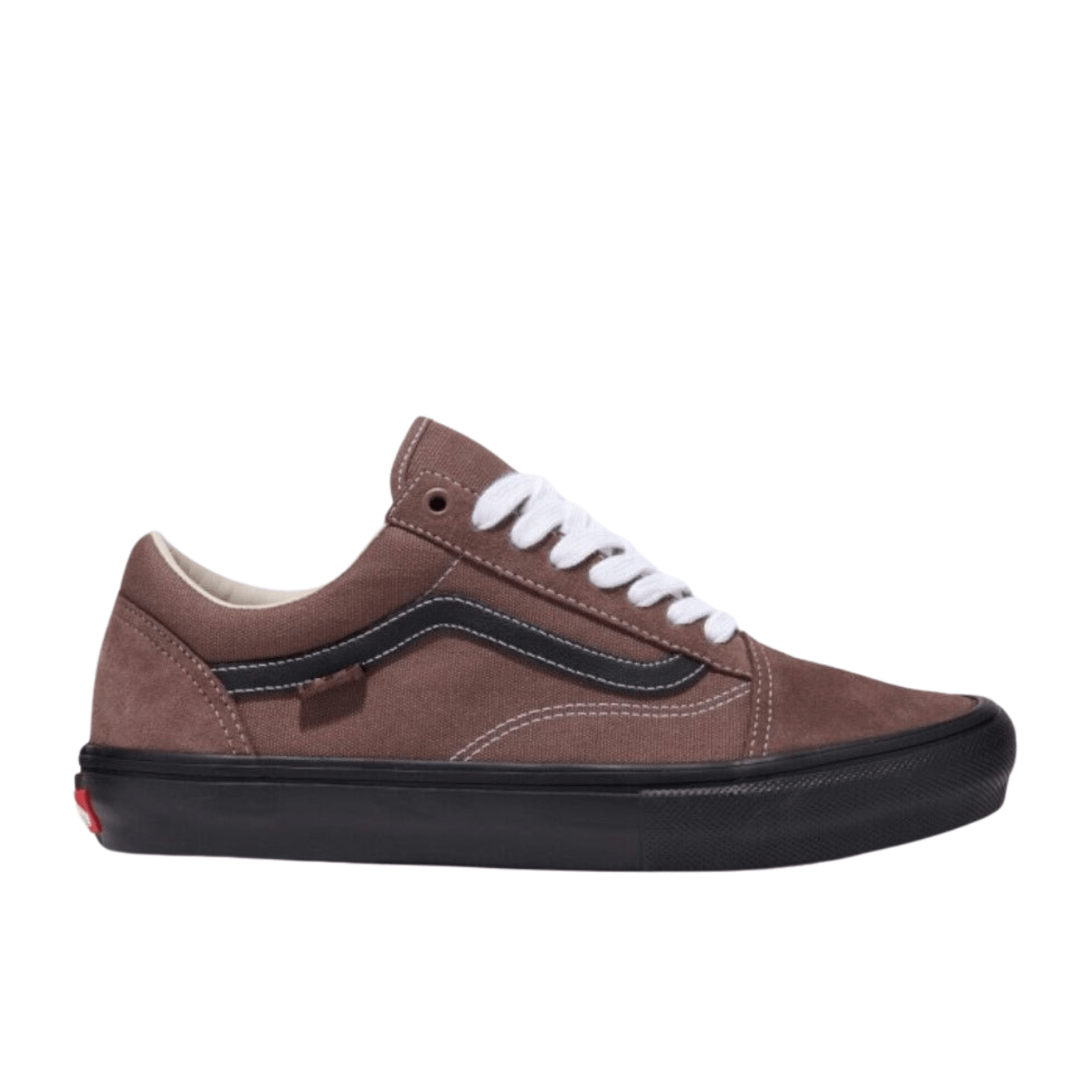 Tenis vans preto sola marrom fashion