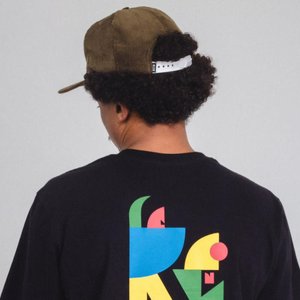 Boné High Company 6 Panel Logo Azul Royal - Rock City