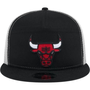 Boné New Era 9FIFTY Chicago Bulls Preto/Branco