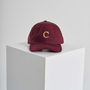 Boné Plano C Dad Hat Fivela Bordô