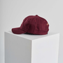 Boné Plano C Dad Hat Fivela Bordô