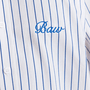 Camisa Baw Box Stripes Branco/Azul 