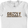 Camiseta Grizzly Stamp Ounce Branco