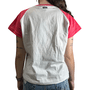 Camiseta Hocks Versity Branco/Coral 
