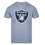 Camiseta New Era Las Vegas Raiders Plus Size Mescla Claro