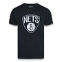 Camiseta New Era NBA Brooklyn Nets Preto