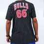 Camiseta New Era Street Chicago Bulls NBA Preto