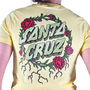 Camiseta Santa Cruz Entangled Amarelo Claro
