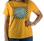 Camiseta Santa Cruz Optical Check Front Amarelo