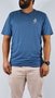 Camiseta Volcom Appliance Mescla/Azul