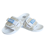 Chinelo Hocks Slide Bravo Breeze Branco/Azul 
