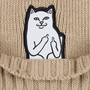 Gorro RipNDip Lord Nermal Waffle Knit Caqui