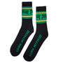 Meia Creature Lurtk With Us Cano Longo Preto