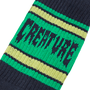 Meia Creature Lurtk With Us Cano Longo Preto