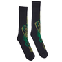 Meia Creature Psychofice Cano Longo Preto