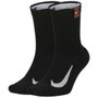 Meia Nike SB Nikecourt Multiplier MAX Kit C/2 Preto