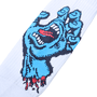 Meia Santa Cruz Screaming Hand Cano Longo Branco