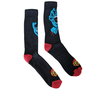 Meia Santa Cruz Screaming Hand Cano Longo Preto