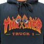 Moletom Canguru Thrasher Truck I Logo Preto