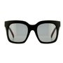 Óculos Evoke Audrey A11 Black Matte Silver/Gray Total Preto