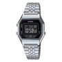 Relógio Casio Vintage LA680WA-1B Prata/Preto