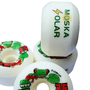 Roda Moska Quadry 57MM 55D WSC 1077 Branco