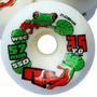 Roda Moska Quadry 57MM 55D WSC 1077 Branco