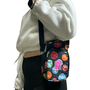 Shoulder Bag Baw Watercolor Smiley Preto 