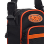 Smashed Shoulder Bag Baw Tag 14 Preto/Laranja
