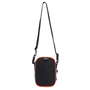 Smashed Shoulder Bag Baw Tag 14 Preto/Laranja
